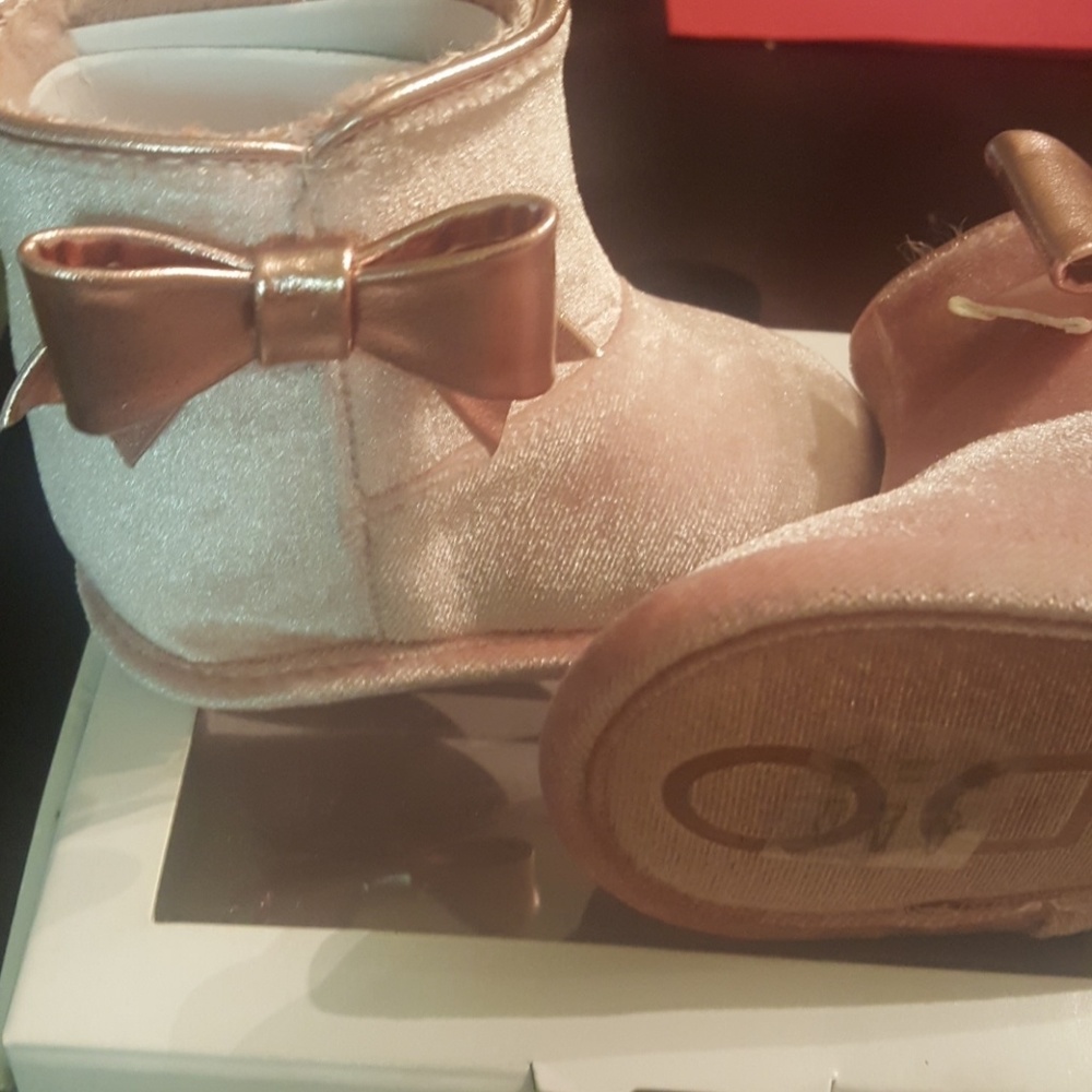 Aldo Rose Gold Boots